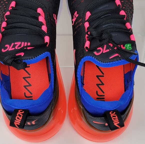 Nike Air Max 270 Bright Crimson Blue Women's Size Multi DZ4407-600 Sneakers New - Picture 9 of 13